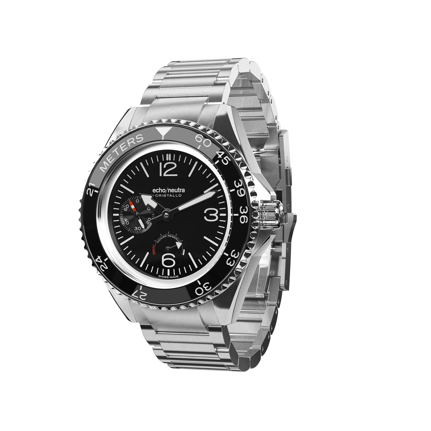 CRISTALLO Professional Diver | Noir
