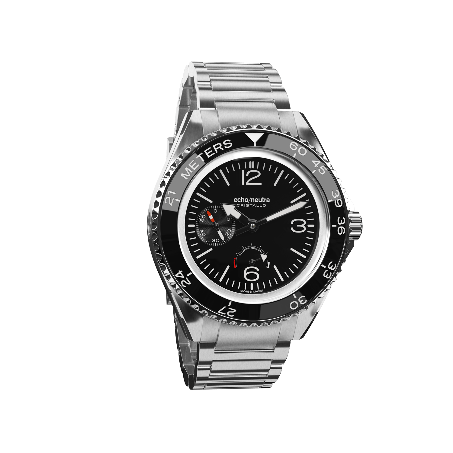 CRISTALLO Professional Diver | Noir